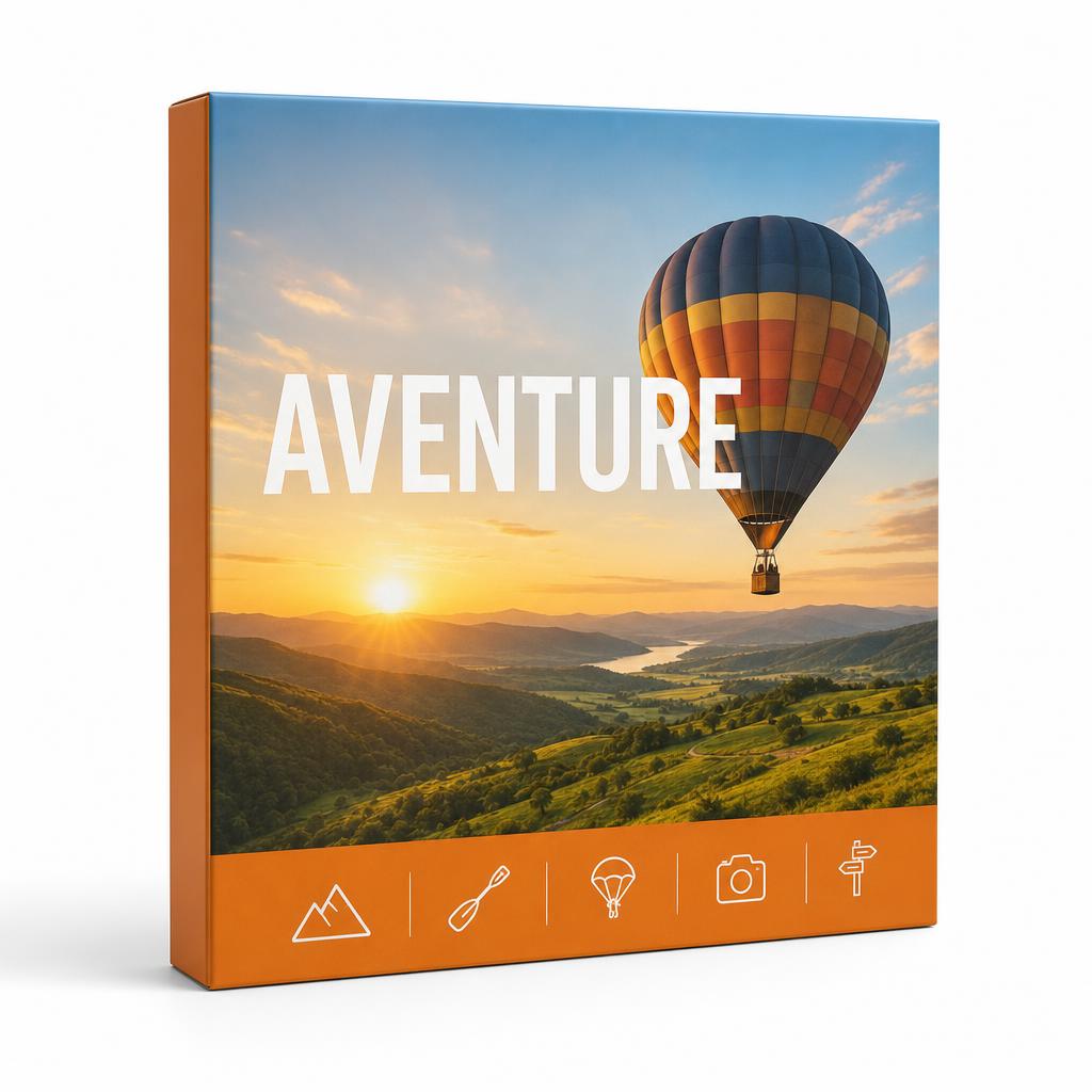Coffret aventure : Vol en montgolfière